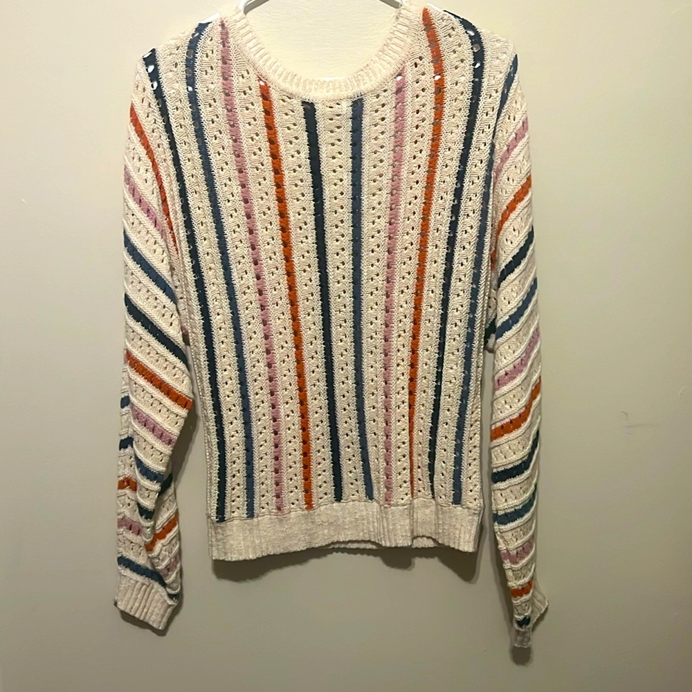 Like new colorful light weight sweater